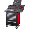 KinBox 232 PCS EPS Bandeja 7 Drawer Pro Carrinho Durável Versátil Ferramenta Conjunto para Uso DIY/Pro