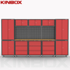 China KinBox Overhead 14pcs Garage Steel Armet para casa