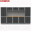 China KinBox Overhead 14pcs Garage Steel Armet para casa