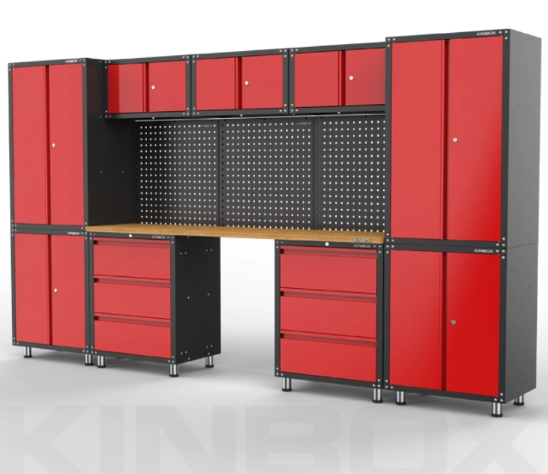 Sistema de Workbench da garagem de 13 pe&ccedil;as para o armazenamento da garagem