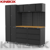 KinBox Metal Professional 9pcs Garage Tool Fool Cabinets para armazenamento de oficina